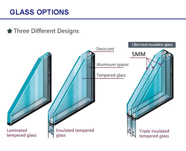 Desain Modern Model Perancis Dimensi Kayu Solid Lengkungan Kayu Jati Aluminium-Wood Clad Casement Windows 2