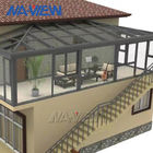 Membangun Atap Atap Pelana Sunroom Penambahan Ekstensi Sunroom Modern Terlampir Di Rumah pemasok