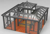 Rumah pabrikan 4 Musim Sunroom Polikarbonat Plexiglass Sunroom 10X20 12X12 pemasok
