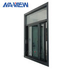 Guandong Naview Aluminium Casement Windows Dengan Kaca Berwarna pemasok