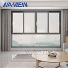Guangdong NAVIEW Aluminium Glass Jendela Geser Horisontal Untuk Rumah pemasok