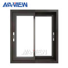 Guangdong NAVIEW Residential Aluminium Double Glazed Black Aluminium Frames Sliding Window pemasok
