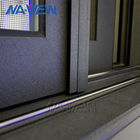 Guangdong NAVIEW Residential Aluminium Double Glazed Black Aluminium Frames Sliding Window pemasok