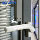 Foshan Naview Disesuaikan Desain Modern Aluminium Tingkap Kaca / Jendela Ayun pemasok