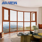 Foshan Naview Disesuaikan Desain Modern Aluminium Tingkap Kaca / Jendela Ayun pemasok