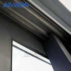 Guangdong NAVIEW Black Aluminium Vertical Sliding Double Hung Window pemasok